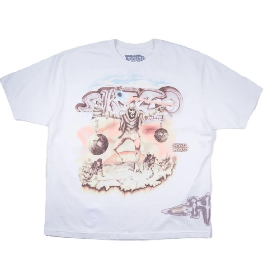 Travis Scott Utopia Tour Merch tee